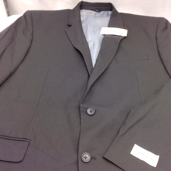 J.M. Haggar Black Classic Fit 48 Long Single Breast Premium Stretch Suit Jacket - Picture 4 of 15